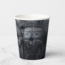 Vasos De Papel El oscuro puente de lluvias de Venecia de suspiros