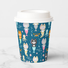 Vasos De Papel El Papel Cubre El Cumpleaños Náutico.