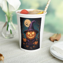 El papel de Jack O'Lantern asusta la fiesta de Hal