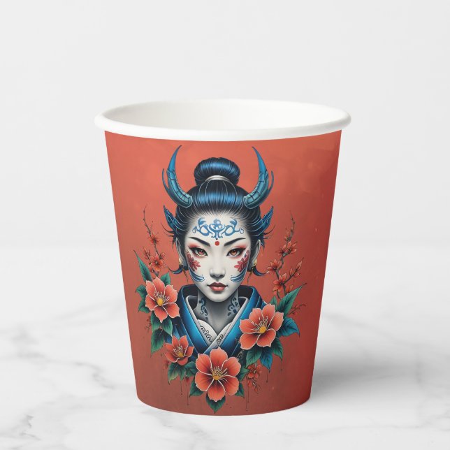 Vasos De Papel El secreto de la belleza pálida, (Anverso)