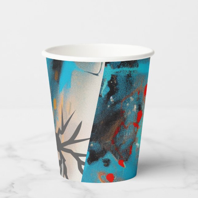 Vasos De Papel El terremoto (Anverso)