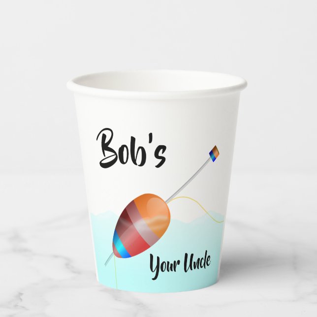 Vasos De Papel El Tío Bob (Anverso)