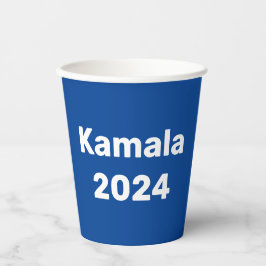 Vasos De Papel Elecciones presidenciales de Kamala 2024