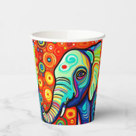 Vasos De Papel Elefante excéntrico