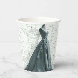 Vasos De Papel Elegant Fashion Birthday Paper Cups – Perfume