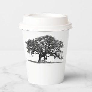 VASOS DE PAPEL ELEGANT OAK
