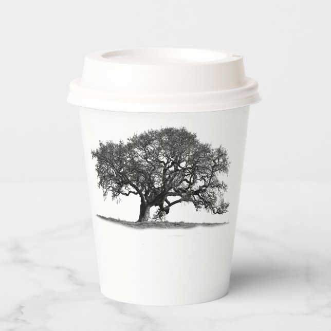 VASOS DE PAPEL ELEGANT OAK (Anverso)