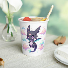 Vasos De Papel Elegante Baby Shower Dragon Moderno