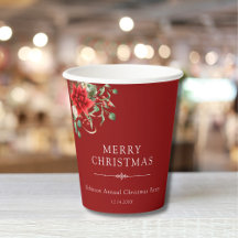 Elegante Fiesta de Navidades Botánicos Florales