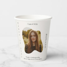 Elegante minimal crema y verde salvia Graduación