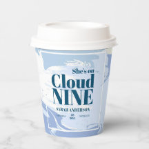 Elegante Nube Soñadora Nueve Desayuno de Novia Azu