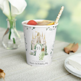 Vasos De Papel Elegante Princesa de Cuentos de Hadas | Fiesta de