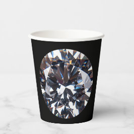 Vasos De Papel Elegante tapete de papel de imagen de diamante