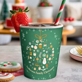 Vasos De Papel Elegantes Navidades Fiesta festividad festividad M