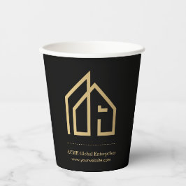 Vasos De Papel Elemento promocional moderno inmobiliario