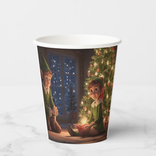 Vasos De Papel Elf (Anverso)