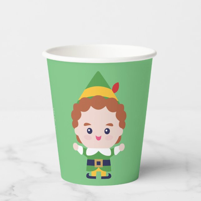 Vasos De Papel Elf the Movie | Buda Cuta (Anverso)