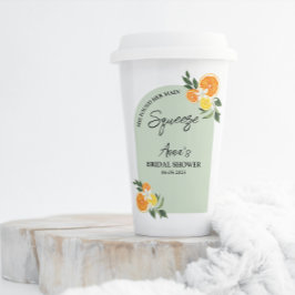 Vasos De Papel Ella Encontró Su Limón De Citricos Para La Despedi