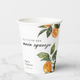 Vasos De Papel Ella Encontró Su Principal Ducha De Brigada De Bri