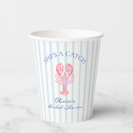 Vasos De Papel Ella es un Tesoro Despedida de Soltera Langostino 