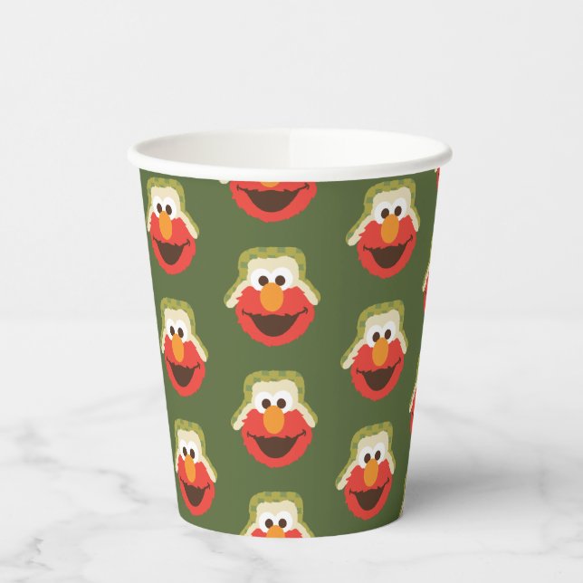 Vasos De Papel Elmo Woodland Face (Izquierda)