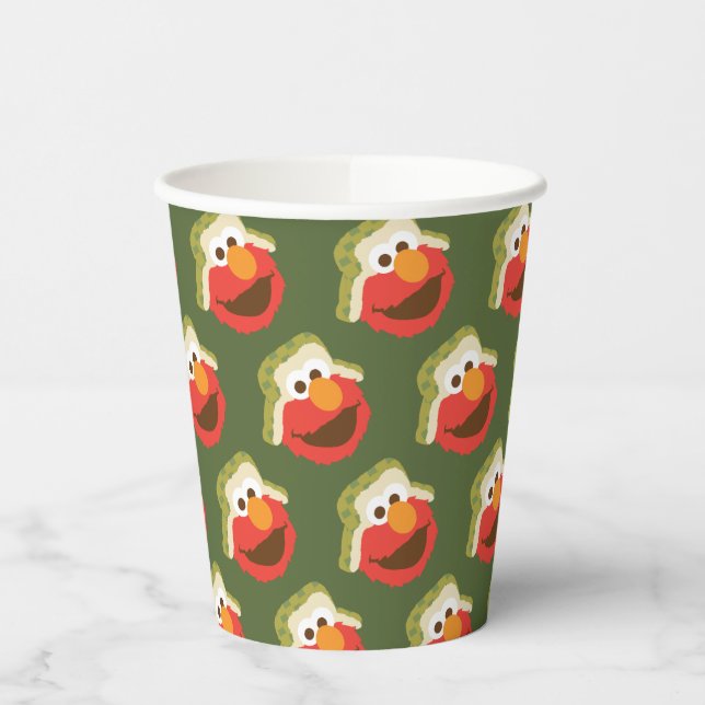 Vasos De Papel Elmo Woodland Face (Izquierda)