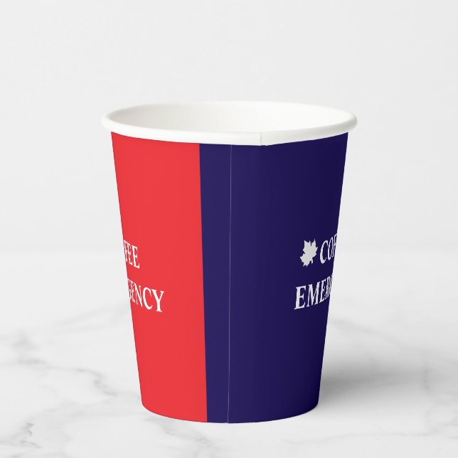 VASOS DE PAPEL EMERGENCIA DE CAFÉ (Derecha)