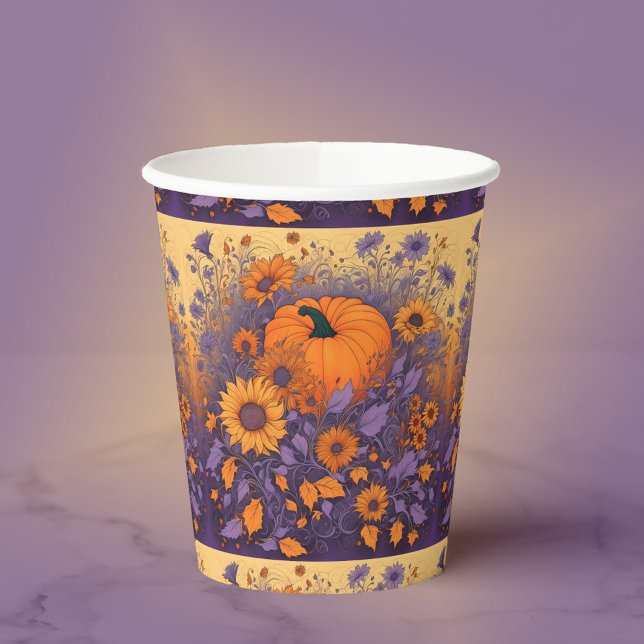 Vasos De Papel En el Jardín de Halloween (Subido por el creador)