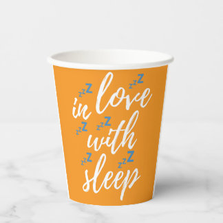 Vasos De Papel Enamorado del Sueño