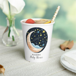 Vasos De Papel Encantador Baby Shower de bonitas estrellas