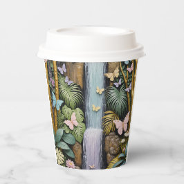 Vasos De Papel Enchanted Falls Oasis