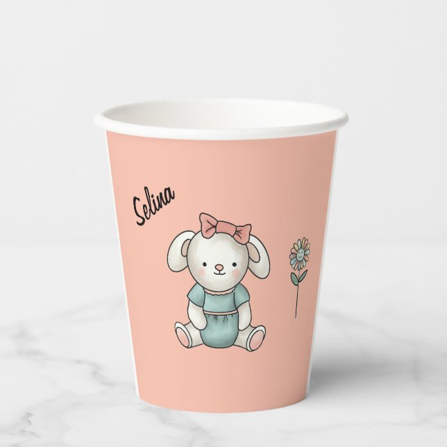Vasos De Papel Enchanting children design (Anverso)