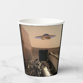 Vasos De Papel Encuentro de Saucer de OVNI de Mars InSight Alien