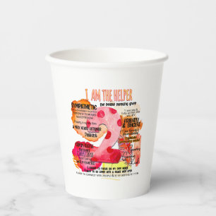 Vasos De Papel Enneagram Tipo 2 - Soy El Ayudante