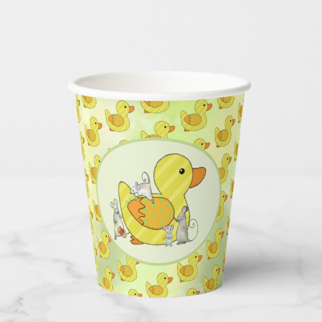 Vasos De Papel Ente nähen (Anverso)