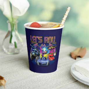 Vasos De Papel Equipo Batllers™ - Vamos a rodar