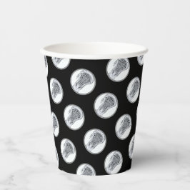 Vasos De Papel Equipo deportivo Lacrosse