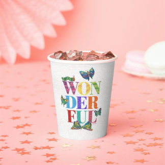 Vasos De Papel Eric Carle | Maravilloso