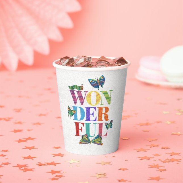 Vasos De Papel Eric Carle | Maravilloso (in situ)