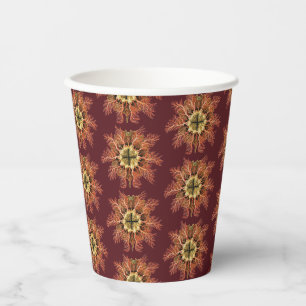Vasos De Papel Ernst Haeckel Túnica Náutica Vida Marina Mar Rojo 