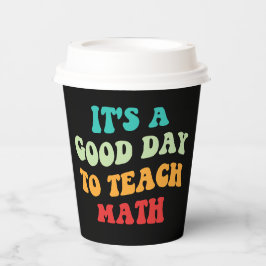 Vasos De Papel Es un buen día para enseñar matemáticas