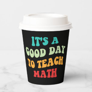 Vasos De Papel Es un buen día para enseñar matemáticas