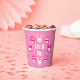 Vasos De Papel Es una Pascua Chica