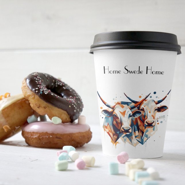 Vasos De Papel Escandi Farmhouse Cattle, personalizado (Subido por el creador)