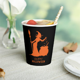 Vasos De Papel Espeluznante Bruja Potion Halloween Party Pa