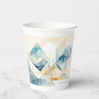 Vasos De Papel Espíritu abstracto