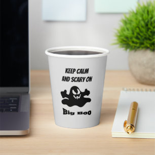 Vasos De Papel Espíritu negro