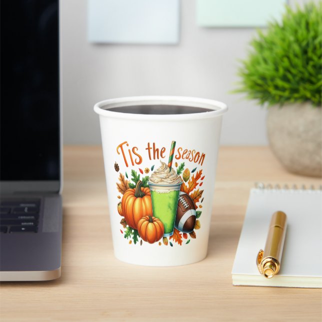 Vasos De Papel Esta es la temporada (in situ)