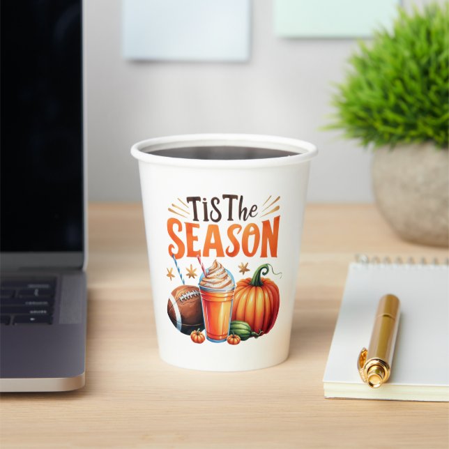 Vasos De Papel Esta es la temporada (in situ)