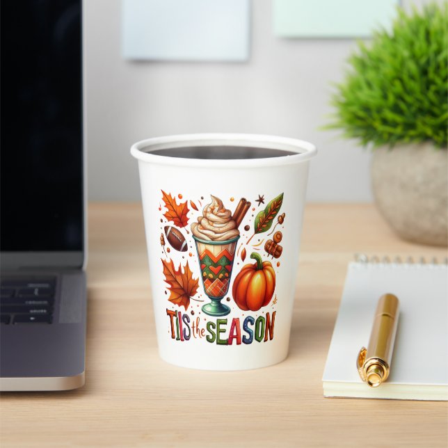 Vasos De Papel Esta es la temporada (in situ)